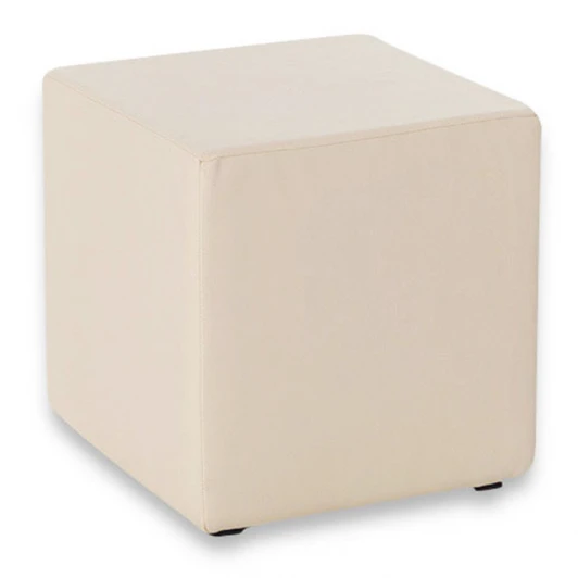 13162 Пуф Dreambag Валенсия Светло-Бежевый ЭкоКожа 13162