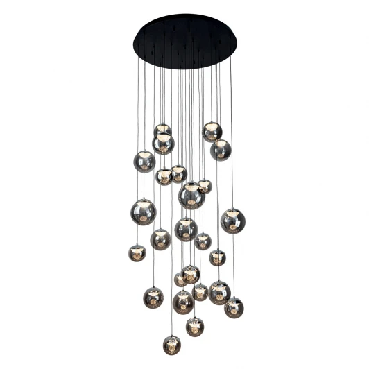 ML.2338.25 BK-CR Подвесной светильник светодиодный с пультом с регулировкой цветовой температуры Modelux ML.2338.25 BK-CR