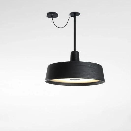 A631-165 Уличный потолочный светильник Soho C Fixed Stem LED черный Marset A631-165 (094305)