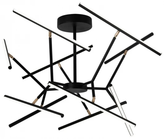 4001/02/10P Потолочная люстра на штанге Stilfort Galactica 4001/02/10P (LED, 220V, пульт управления)