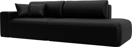 127712L Диван прямой Лига-036 НПБ Модерн подлокотник слева Лига Диванов (Экокожа) арт.127712L