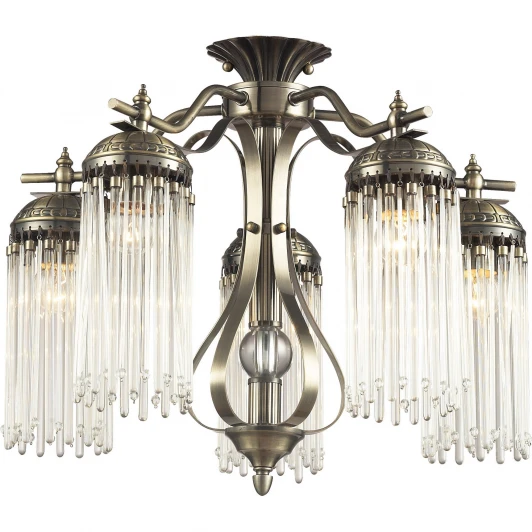 663-05-52 antique brass Потолочная люстра N-Light 663 663-05-52 antique brass