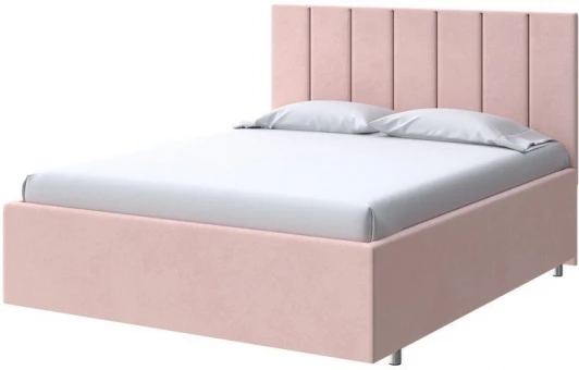 1935461 PROxSON Кровать Modern Large (Ткань: Велюр Ultra Розовый мусс) 200x200