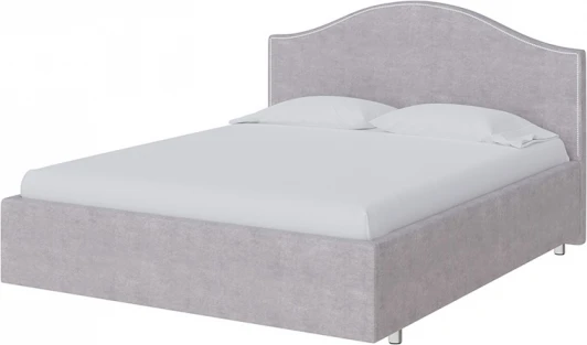 1912920 PROxSON Кровать Classic (Ткань: Велюр Лофти Серый) 90x190
