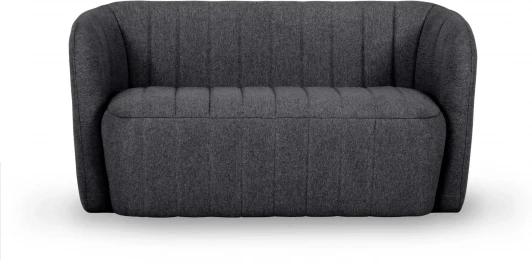 745071 Диван Lecco ОГОГО (арт.745071), (Ткань,Рогожка/Темно-серый)