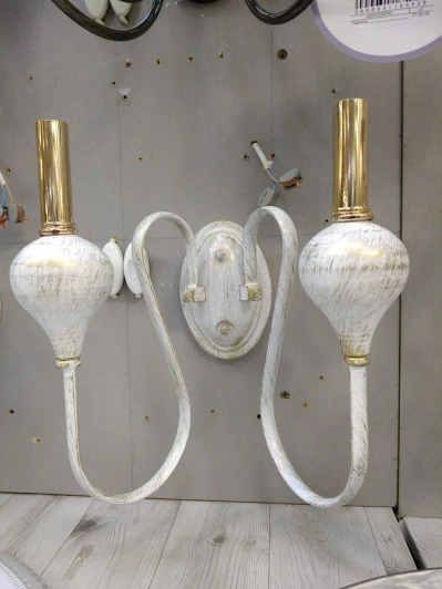 000067362 Бра PL1075-2W WT+GD Мелодия Света WA1N 000067362