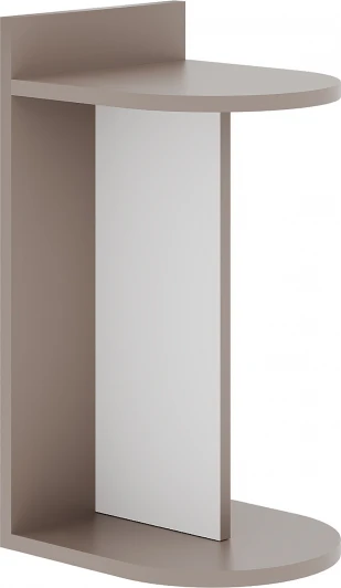 LEV00161 Стол приставной DOM SIDE TABLE (Белый) LEVE