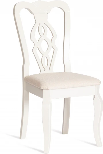 21169 Стул - Афродита/ Aphrodite / 1 шт. в упаковке (Дерево гевея /Белый)