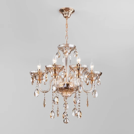 310/5 золото Подвесная люстра Bogate's Lecce 310/5 Strotskis