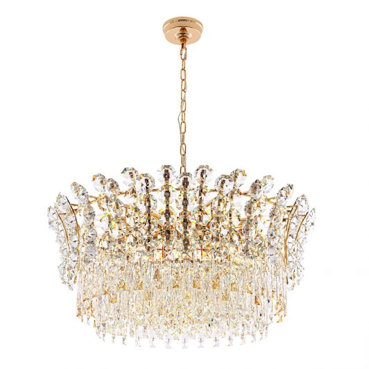 ML.7550.24 GD Подвесная люстра хрустальная Modelux MODELUX ML.7550.24 GD