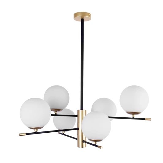 A2225LM-6BK Потолочная люстра на штанге Arte Lamp A2225LM-6BK