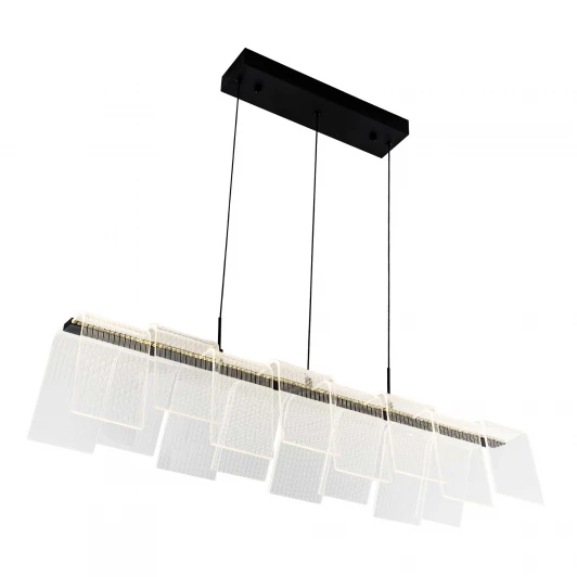 L7709-970 BK Подвесной светильник светодиодный с пультом с регулировкой цветовой температуры LED4U LED4U L7709-970 BK