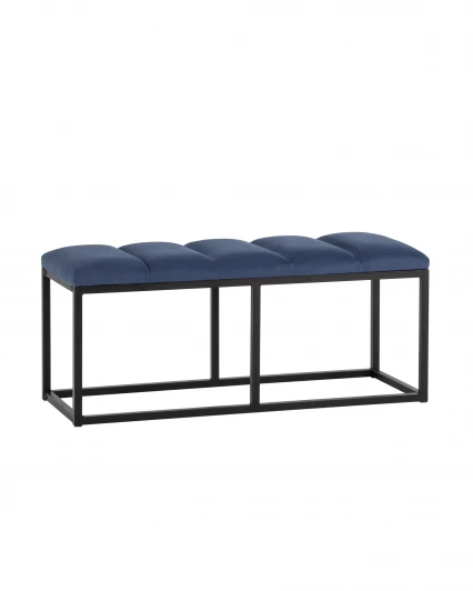 УТ000036872 Банкетка Stool Group Хостен 2 велюр синий УТ000036872