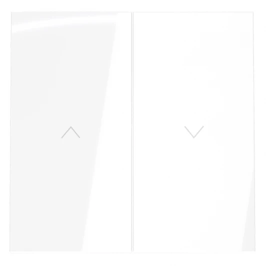 VLS002501 Клавиши для выключателя жалюзи Voltum S70 VLS002501 (белый глянцевый)