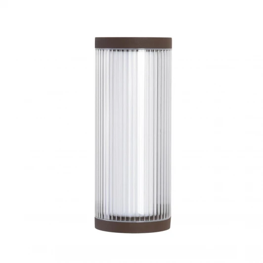 7180/12WL Настенный светильник уличный Odeon Light Cortena 7180/12WL коричневый/акрил/металл IP65 LED 12W 750Лм 3000K 162° 220V