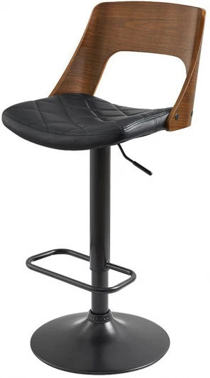 JY1932-black/black Стул барный ESF JY1932 черный/черный