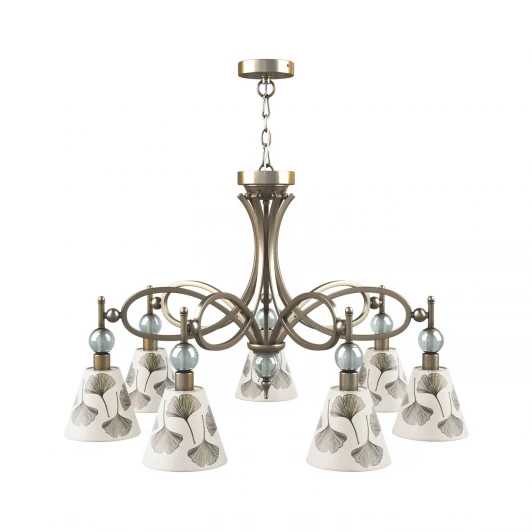 M2-07-SB-LMP-O-7 Подвесная люстра Lamp4you Eclectic 9 M2-07-SB-LMP-O-7