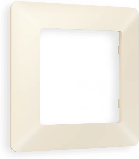 AF110331 Рамка Ambrella Volt ALFA Line (Бежевый матовый) 1-ая AF110331