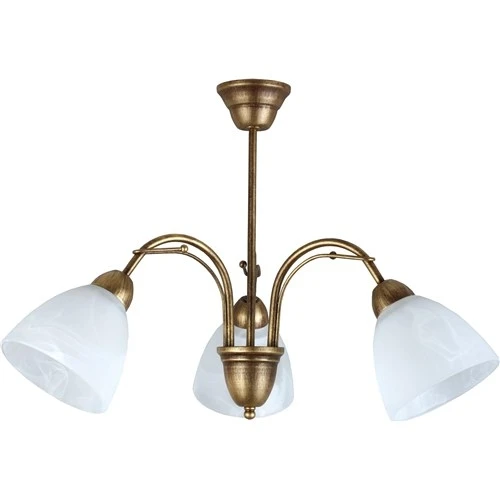 504/3 Потолочная люстра Lampex Klara 504/3