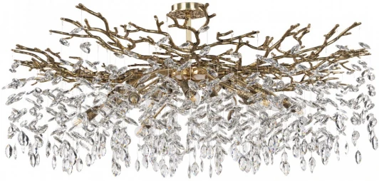 23111.1200.18.E14.B GB Потолочная люстра хрустальная на штанге Arte Milano Milano-1 23111.1200.18.E14.B GB (220V)