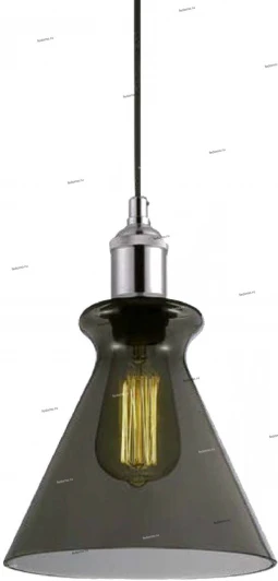 CAMPANELLA SP1 SMOKE Подвес Crystal Lux Campanella, 1 плафон, хром с дымчатым