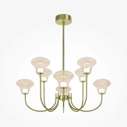 MOD402PL-L30BS3K Потолочная люстра на штанге светодиодная Maytoni Dynasty MOD402PL-L30BS3K (220V)