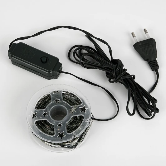 ULD-S3000-300/DGA MULTI IP20 DEW Гирлянда светодиодная "Роса", 30м. 300 светодиодов, разноцветный свет Uniel ULD-S3000-300/DGA MULTI IP20 DEW