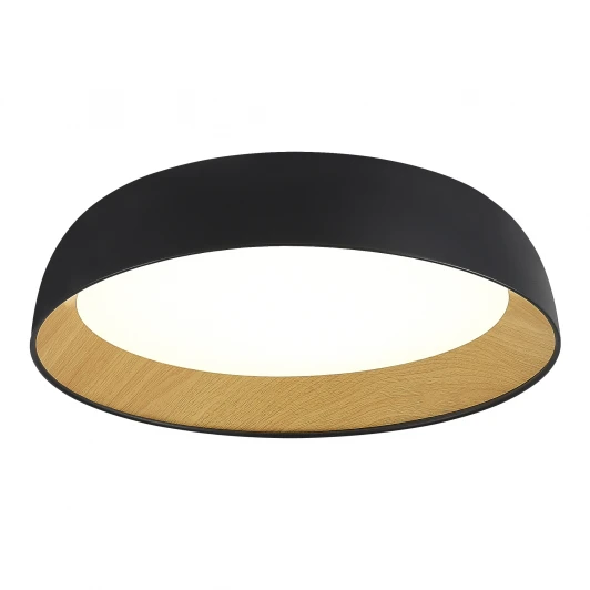 SLE1812-402-01 Потолочный светильник Evoluce Muse SLE1812-402-01 Черный, древесный/белая LED 1*36W 4000K
