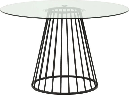 УТ000038550 Стол обеденный Stool Group Ливерпуль 120*120 стекло