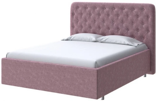 2014507 PROxSON Кровать Classic Large (Ткань: Велюр Gratta 6 Ягодный мусс) 200x200