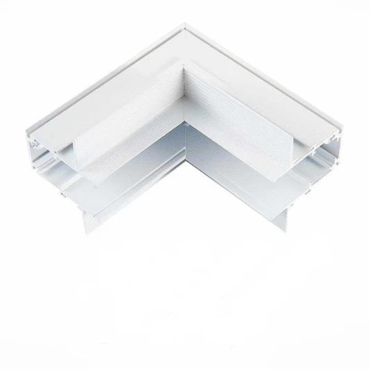 AM547 WH SMART Угловой соединитель внутренний для встраиваемого шинопровода белый AM Group AM547 WH SMART