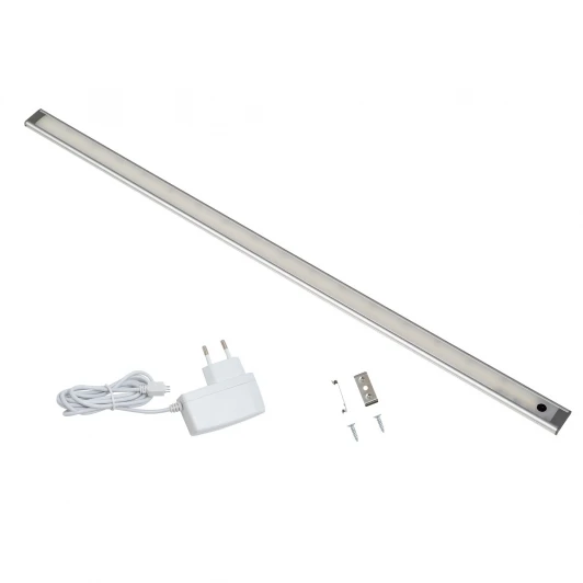 ULI-F49-8W/4200K SENSOR IP40 SILVER Светильник линейный светодиодный ультратонкий, с бесконтактным выключателем Uniel ULI-F49-8W/4200K SENSOR IP40 SILVER