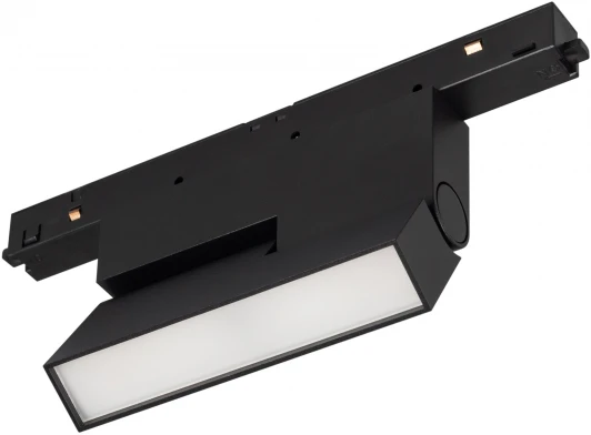 034660(1) Трековый светильник магнитный светодиодный MAG-ORIENT-FLAT-FOLD-S195-6W Warm3000 (BK, 80 deg, 48V, DALI) (Arlight, IP20 Металл) 034660(1) MAG-ORIENT