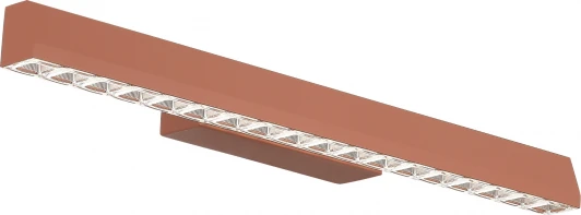 SL1018.623.01 Настенный светодиодный светильник ST Luce SL1018 SL1018.623.01 терракотовый/прозрачный LED 1*11W 4000K (220V)