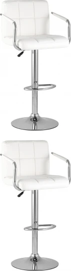 УТ000039892 Стул барный Малави  белый NP 2 шт Stool Group арт.УТ000039892