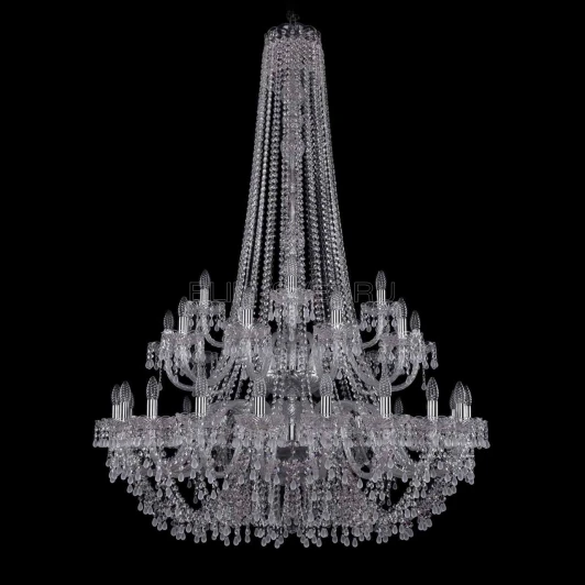 1410/20+10+5/400/h-160/2d Ni V0300 Подвесная люстра Bohemia 1410 1410/20+10+5/400/h-160/2d/Ni/V0300