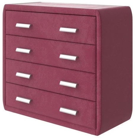 2019640 PROxSON Комод Soft Mebel (Ткань: Велюр Casa Винный) 101x48