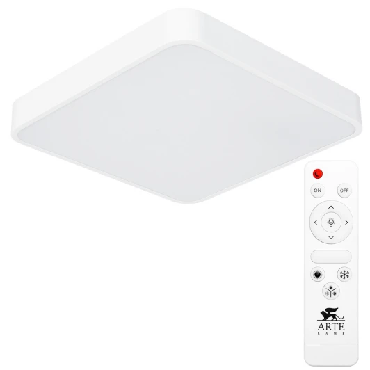 A2663PL-1WH Потолочный светильник Arte Lamp Scena A2663PL-1WH (LED, 220V, пульт управления)
