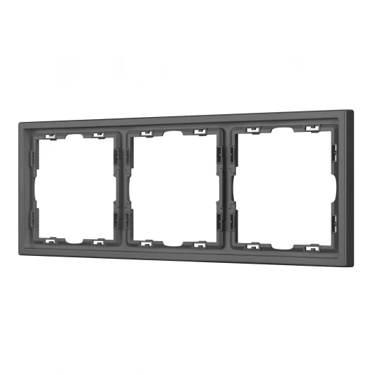 054222 Рамка пластиковая FRM-NOBE-SFPL-3-GR (Arlight) 054222