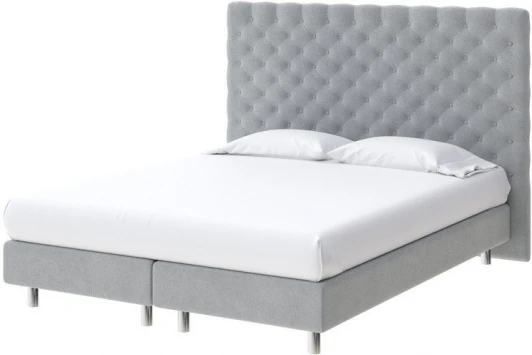 1928680 PROxSON Кровать Paris Boxspring Lift (Ткань: Велюр Monopoly Ниагара (960)) 200x200