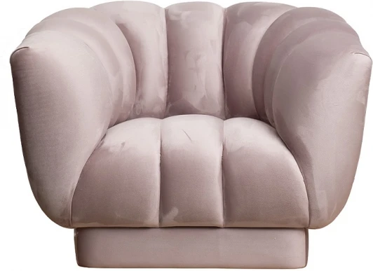 FABIO-1-2K-Colt1001 Кресло Fabio велюр бежевый Colt1001 104*96*74см Garda Decor арт.FABIO-1-2K-Colt1001