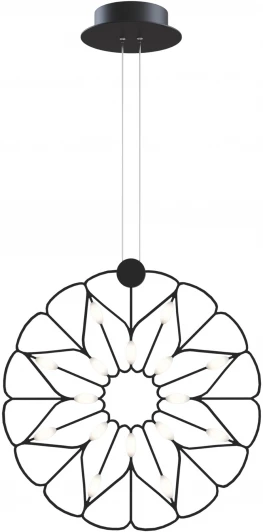 MOD037PL-L16B Подвесной светильник Maytoni Volare MOD037PL-L16B (LED, 220V, на тросе, цветы, круглые)