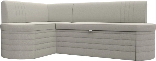 122530L Диван кухонный угловой Токио левый угол Лига Диванов (Рогожка) арт.122530L