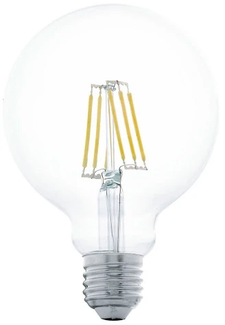 11503 Лампочка светодиодная филаментная E27 6W 220V 550 lm 2700K белое теплое свечение Eglo Lm_led_e27 11503