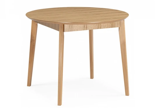 620600 Кухонный стол Woodville Форли 100(130)x100 светлое дерево