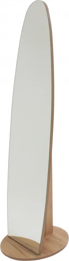 008772 Зеркало напольное Стелла 1 дуб крафт золотой 157,8 см х 40,4 см Mebelik арт.008772