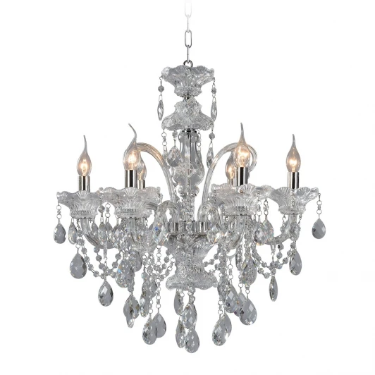 76050/6С Clear Подвесная люстра Natali Kovaltseva 76050 76050/6С Clear