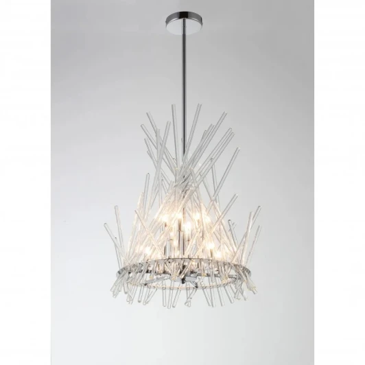 966C-12 CR+CL Потолочная люстра на штанге iLamp Casa 966C-12 CR+CL