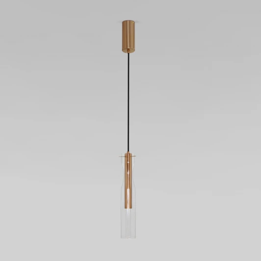 50254/1 LED латунь Подвесной светильник светодиодный Eurosvet Swan 50254/1 LED латунь (220V, на проводе)