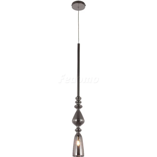 LUX SP1 B SMOKE Подвес светодиодный Crystal Lux Lux New, 1 плафон, хром с дымчатым